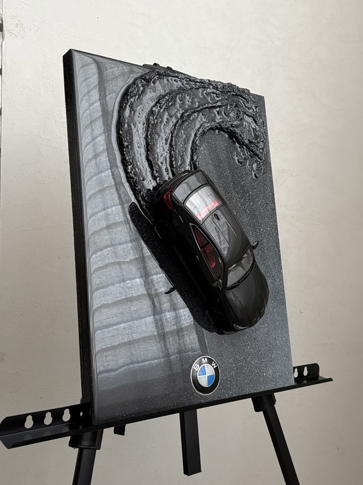 BMW M5 Raw Power Mud-Theme Epoxy Frame