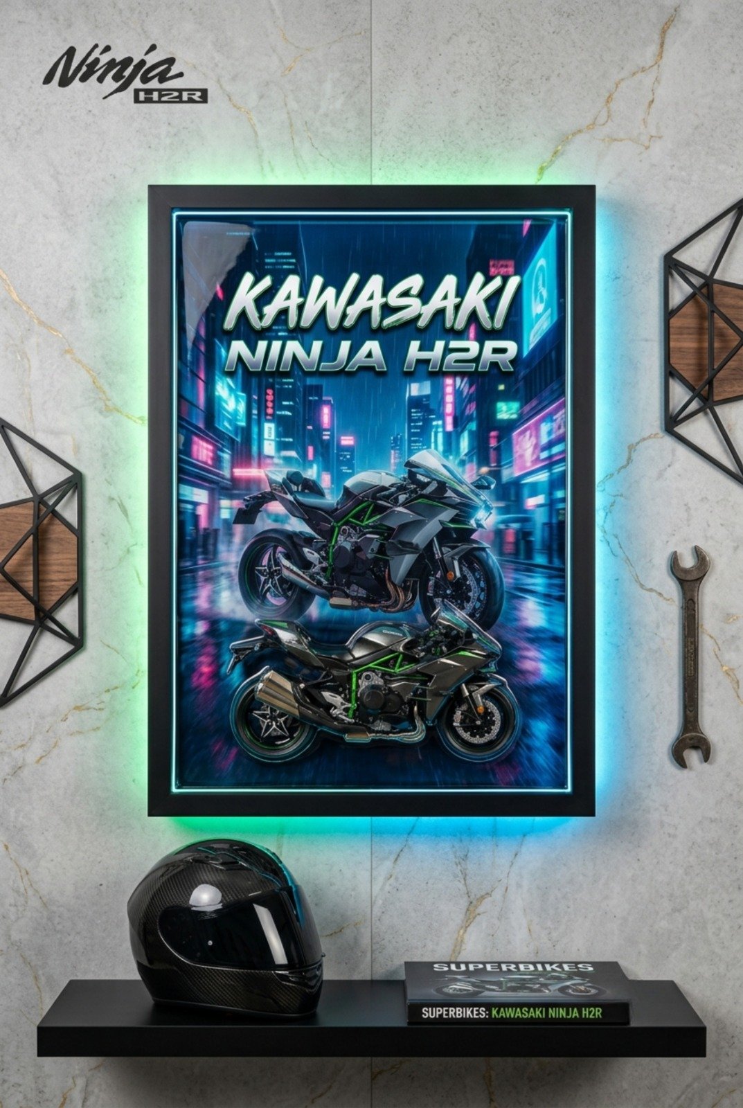 Kawasaki Ninja H2 Epoxy Frame