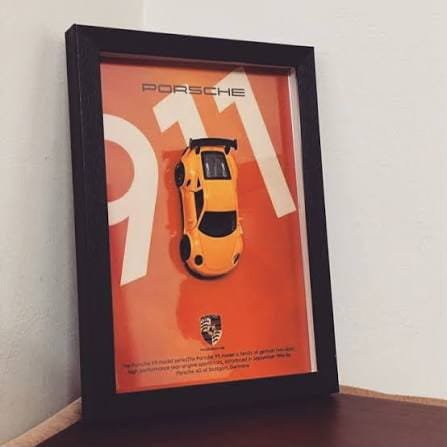 Porsche 911 – Theme Epoxy Frame