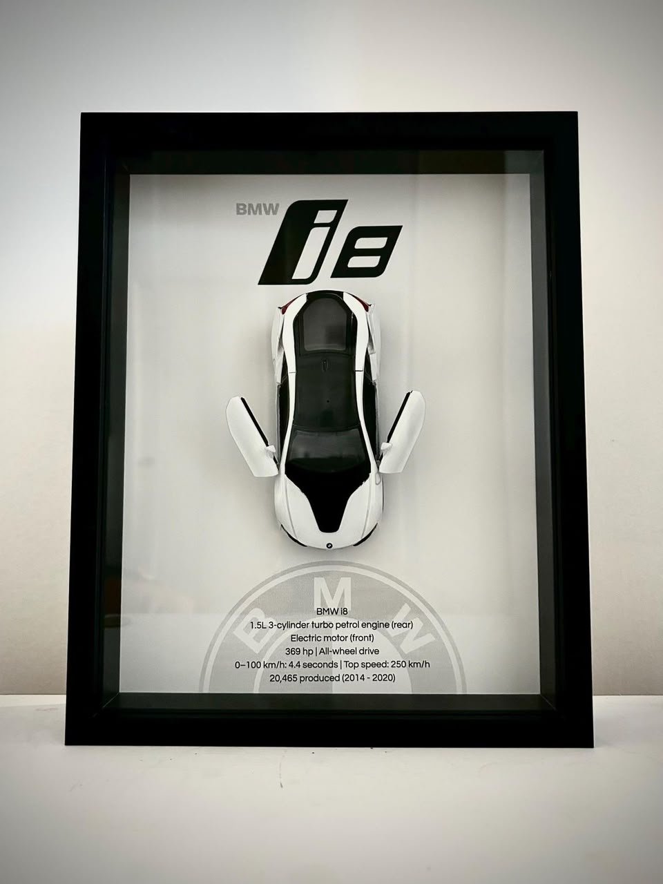 Arctic Vision – BMW i8 Hybrid Supercar Epoxy Frame